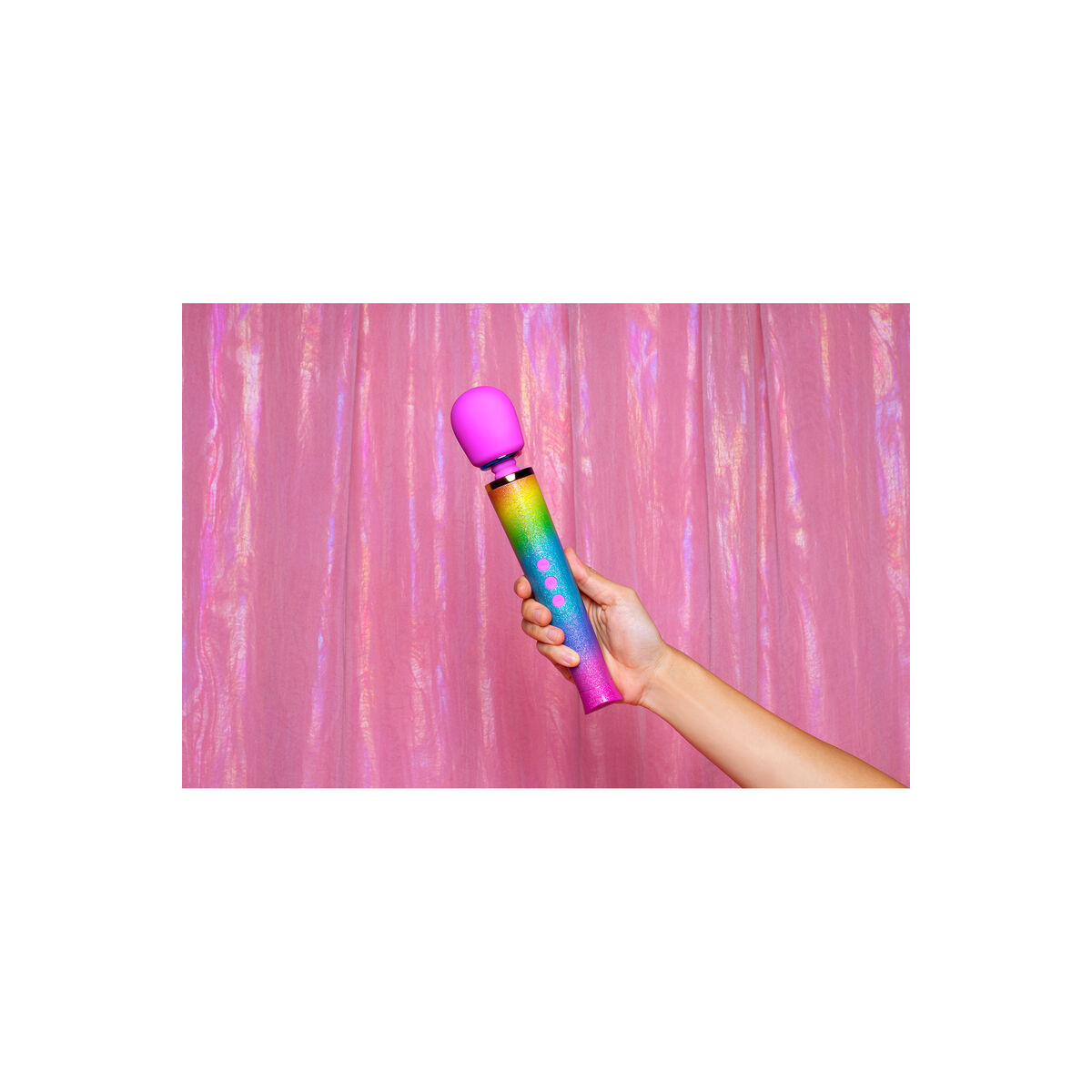 Масажор палка Le Wand Rainbow Многоцветен